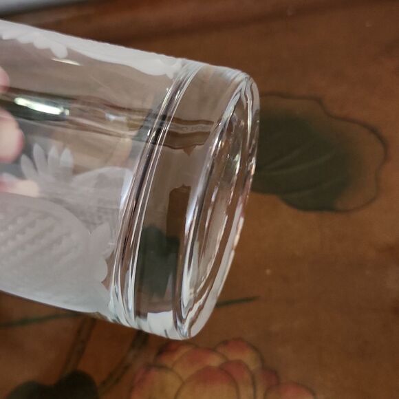 Pineapple Etched Coastal Decor Glass 14 oz. - Picture 3 of 3